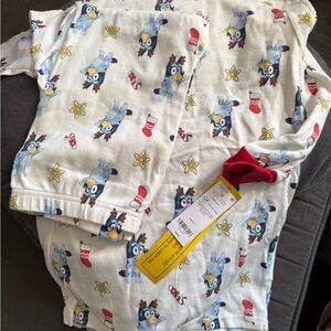 Kids Bluey Christmas Pajamas